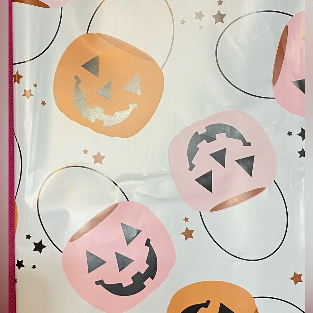 Halloween Pumpkin Print Poly Mailers 20 size 10 x 13